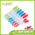 Professional manufactured coloured plastic clothes pegs